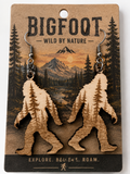 Bigfoot Wooden Dangle Earrings