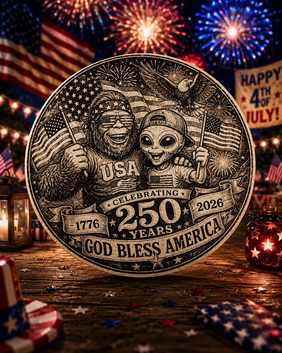 God Bless America 250 Years