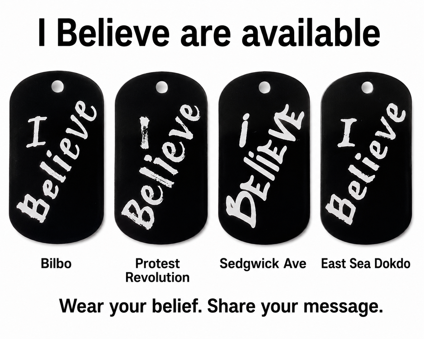 Bigfoot Dog Tag