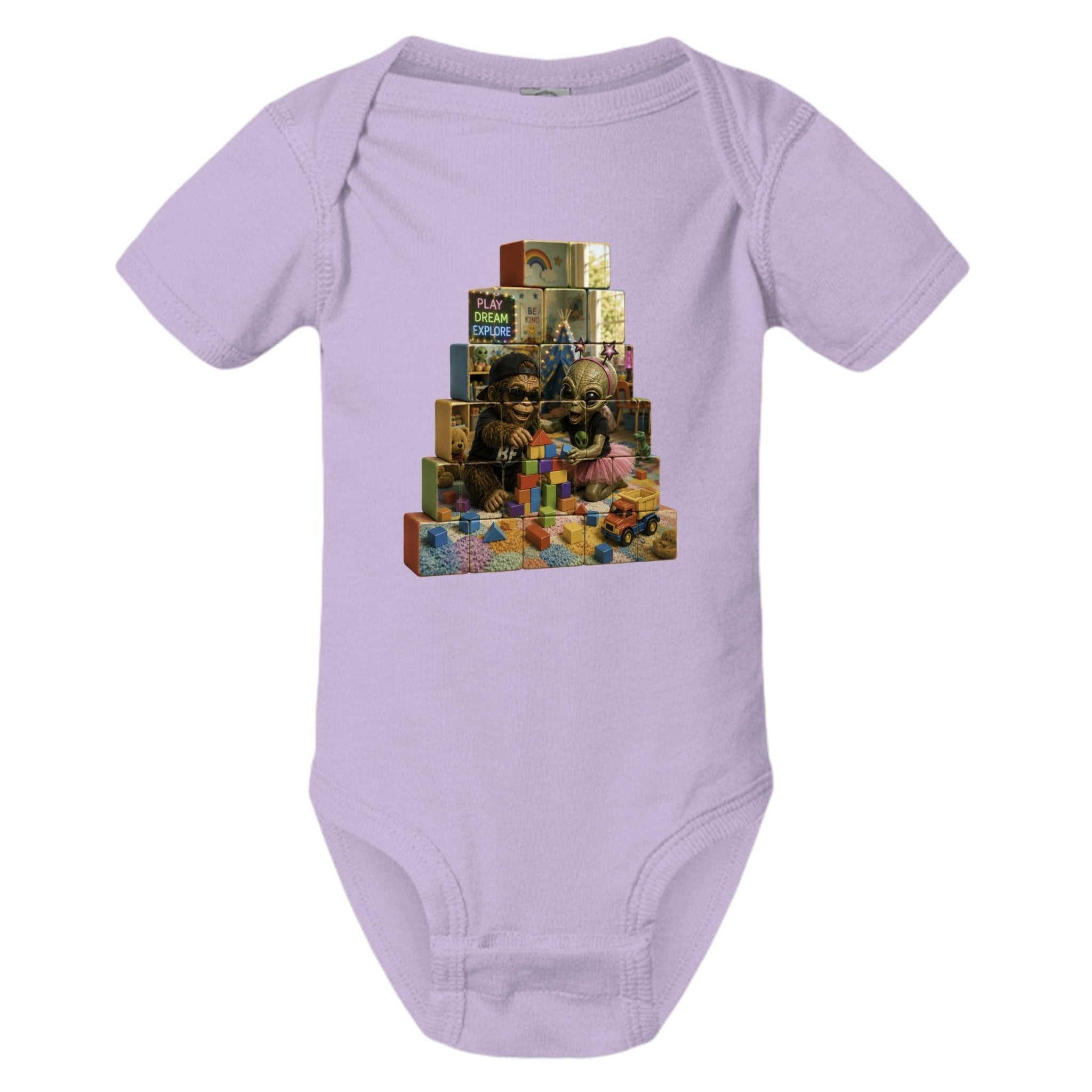 Baby Blocks Daycare - Cute Nursery Adventure Outfit - BF Wear