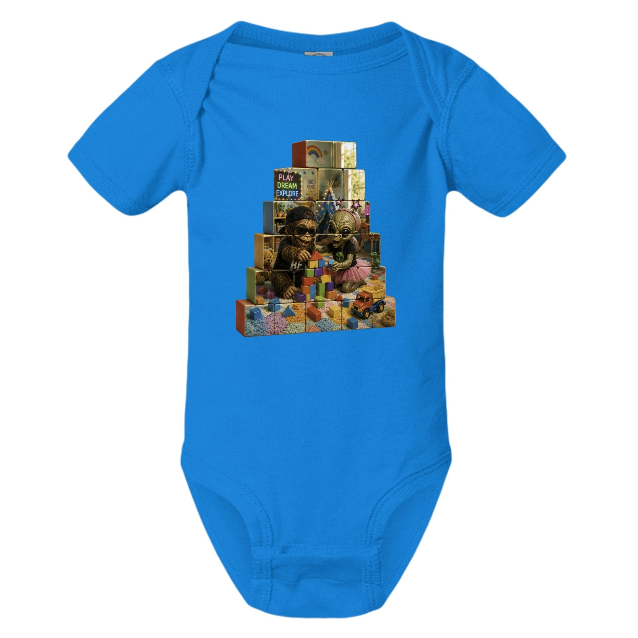 Baby Blocks Daycare - Cute Nursery Adventure Outfit - BF Wear