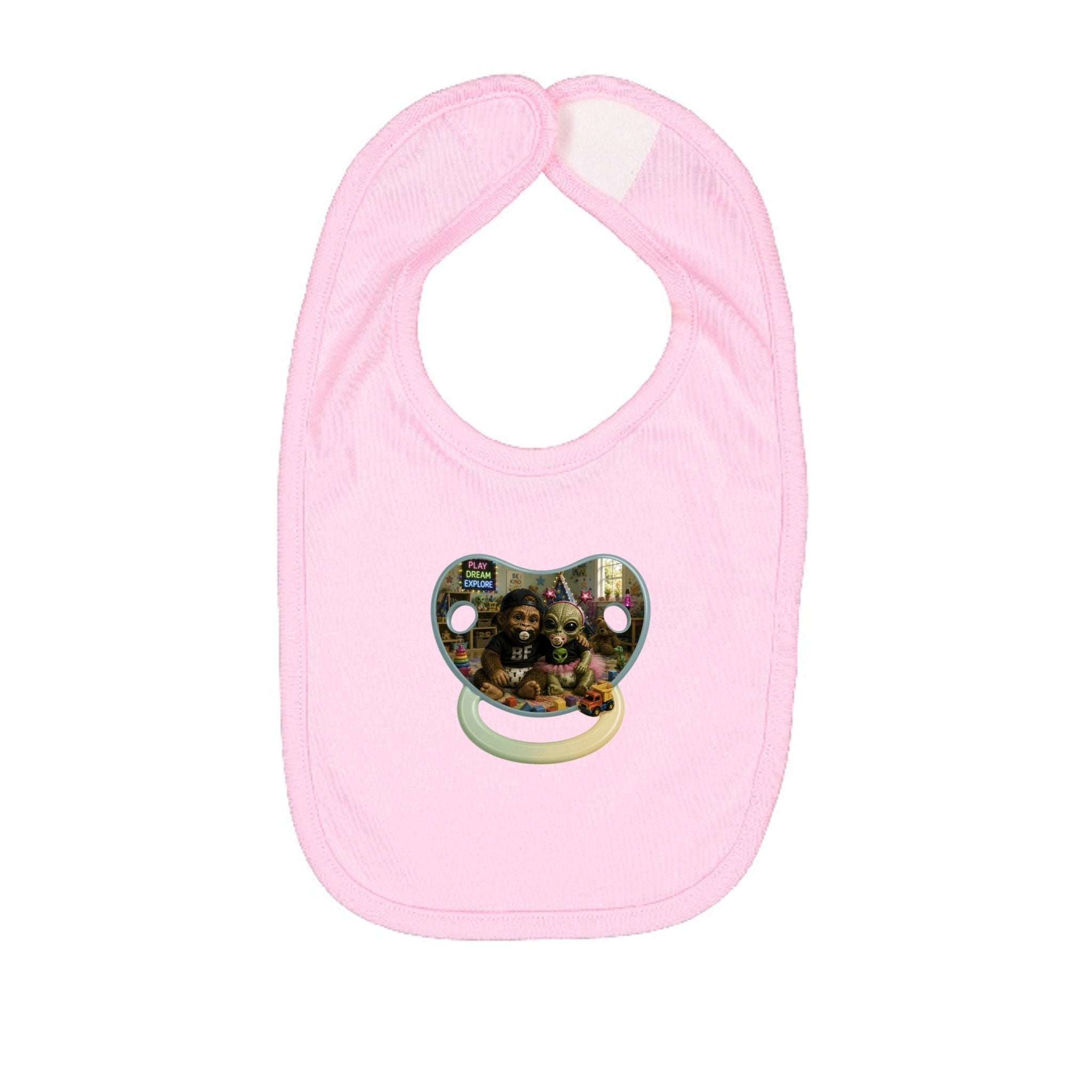 Bigfoot Baby Bib – Cute Sasquatch Infant Feeding Bib for Babies - BF Wear
