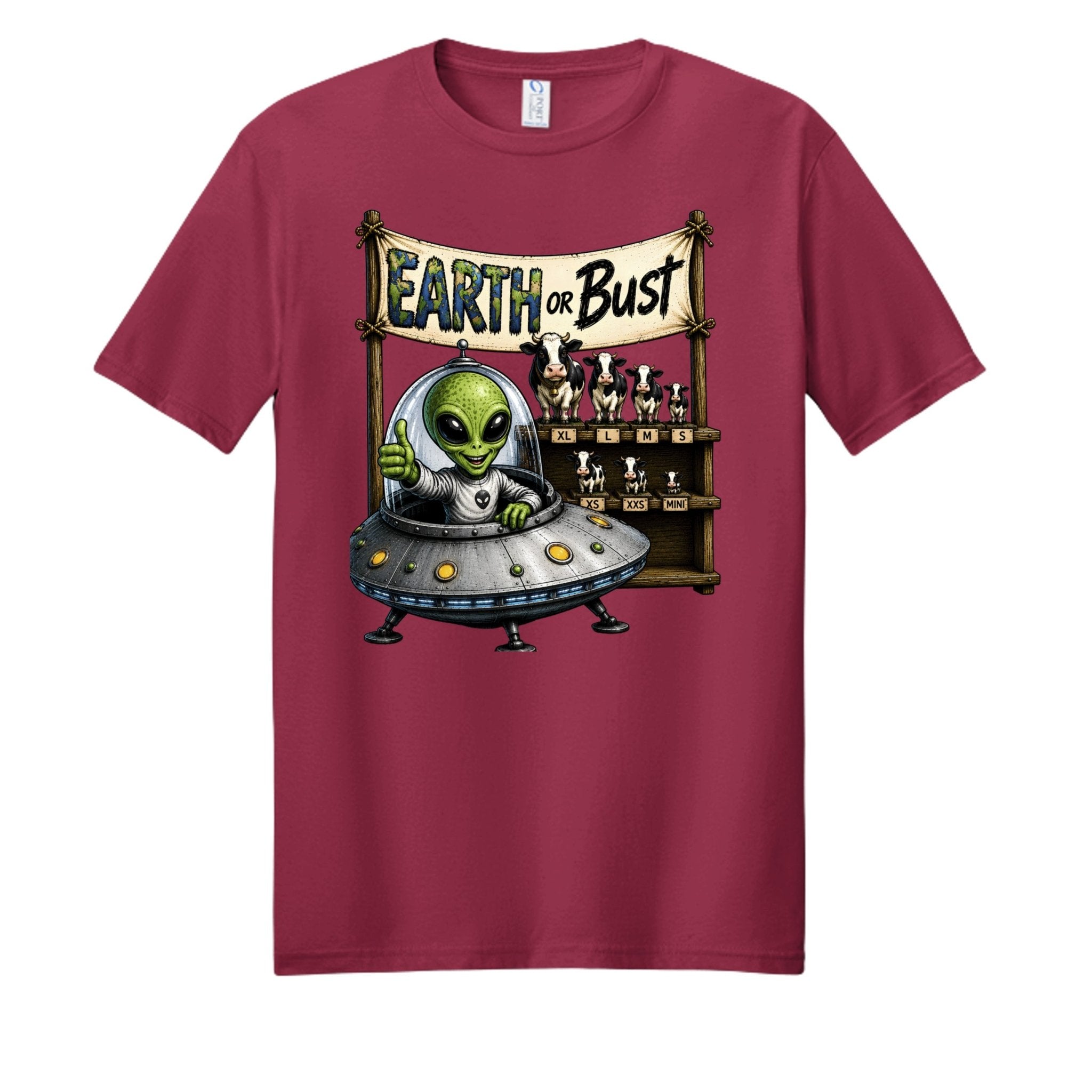 Earth or Bust Give Me Back My Cow - BF Wear