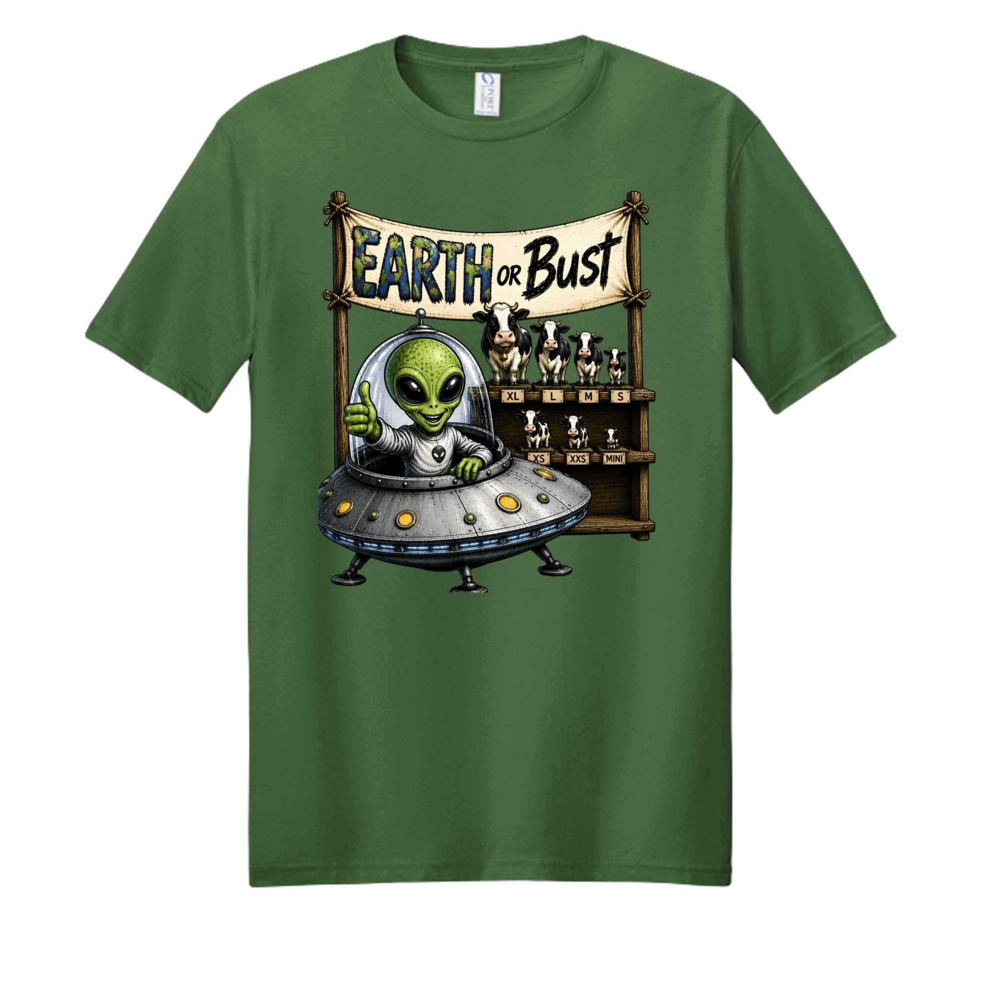 Earth or Bust Give Me Back My Cow - BF Wear