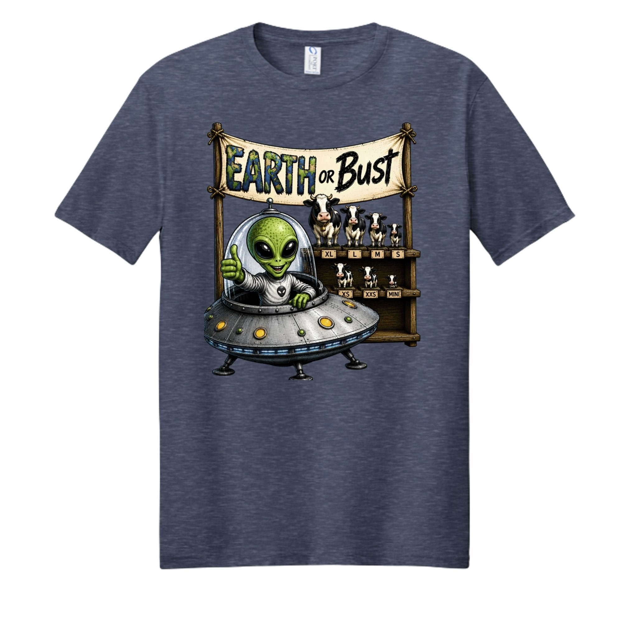 Earth or Bust Give Me Back My Cow - BF Wear