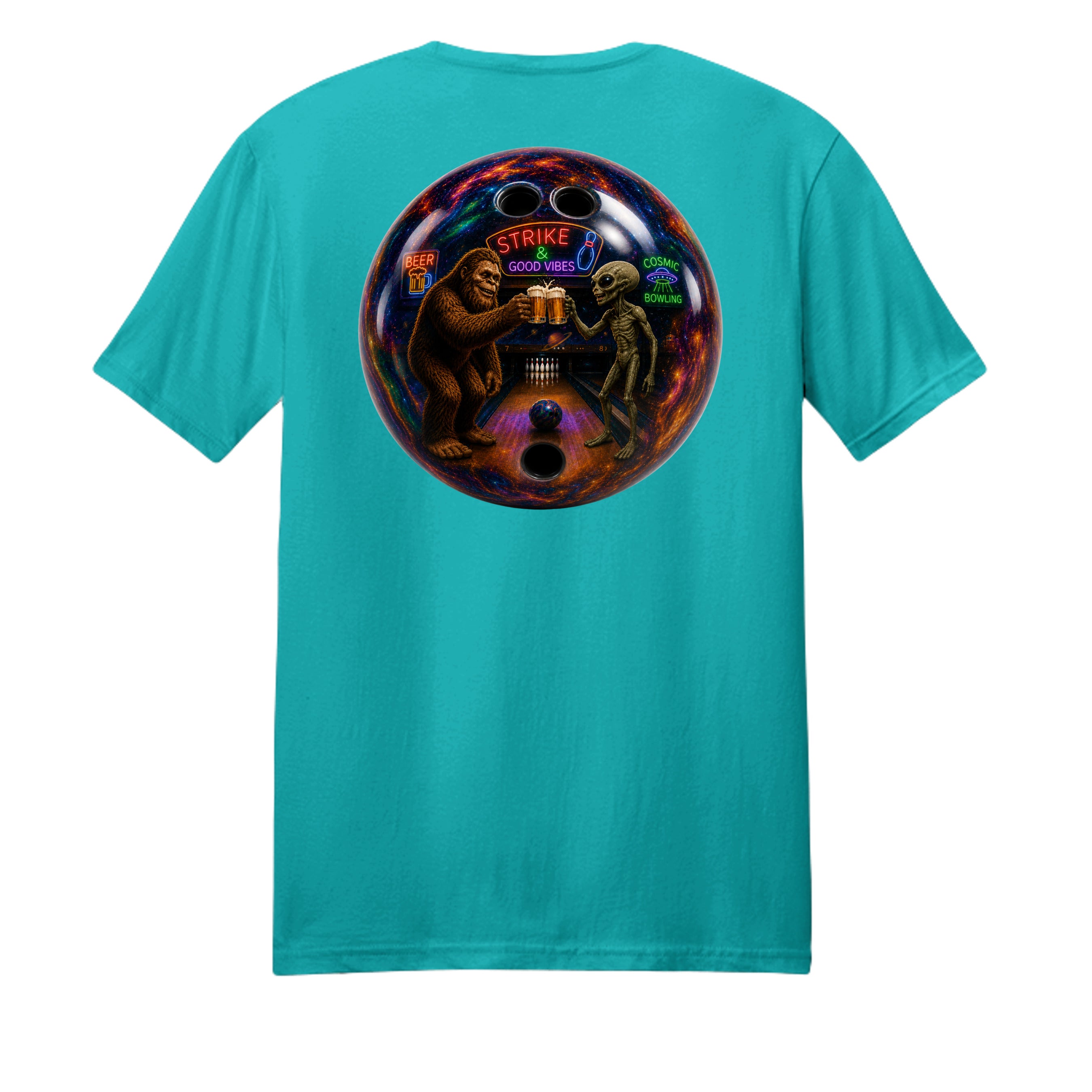 Bright Aqua - PC450 - BACK