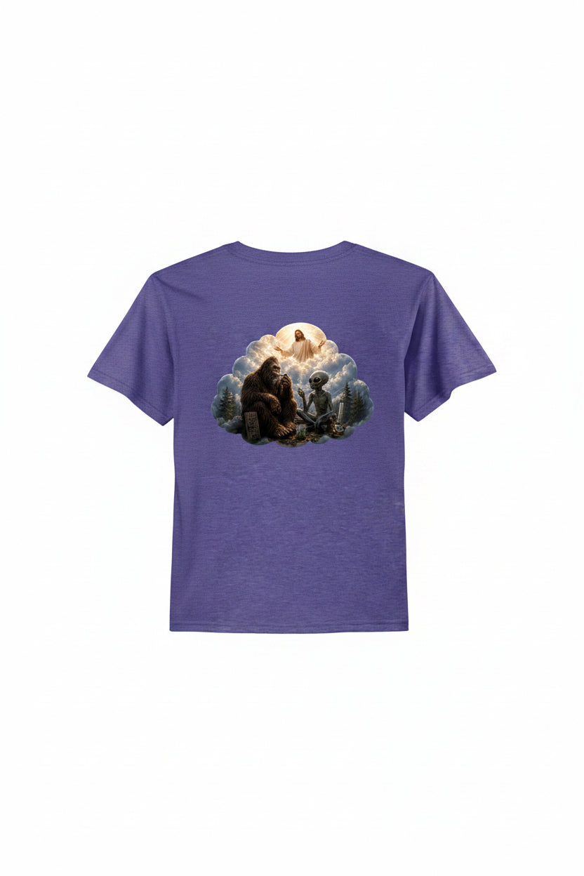 Heather Purple - PC55 - BACK
