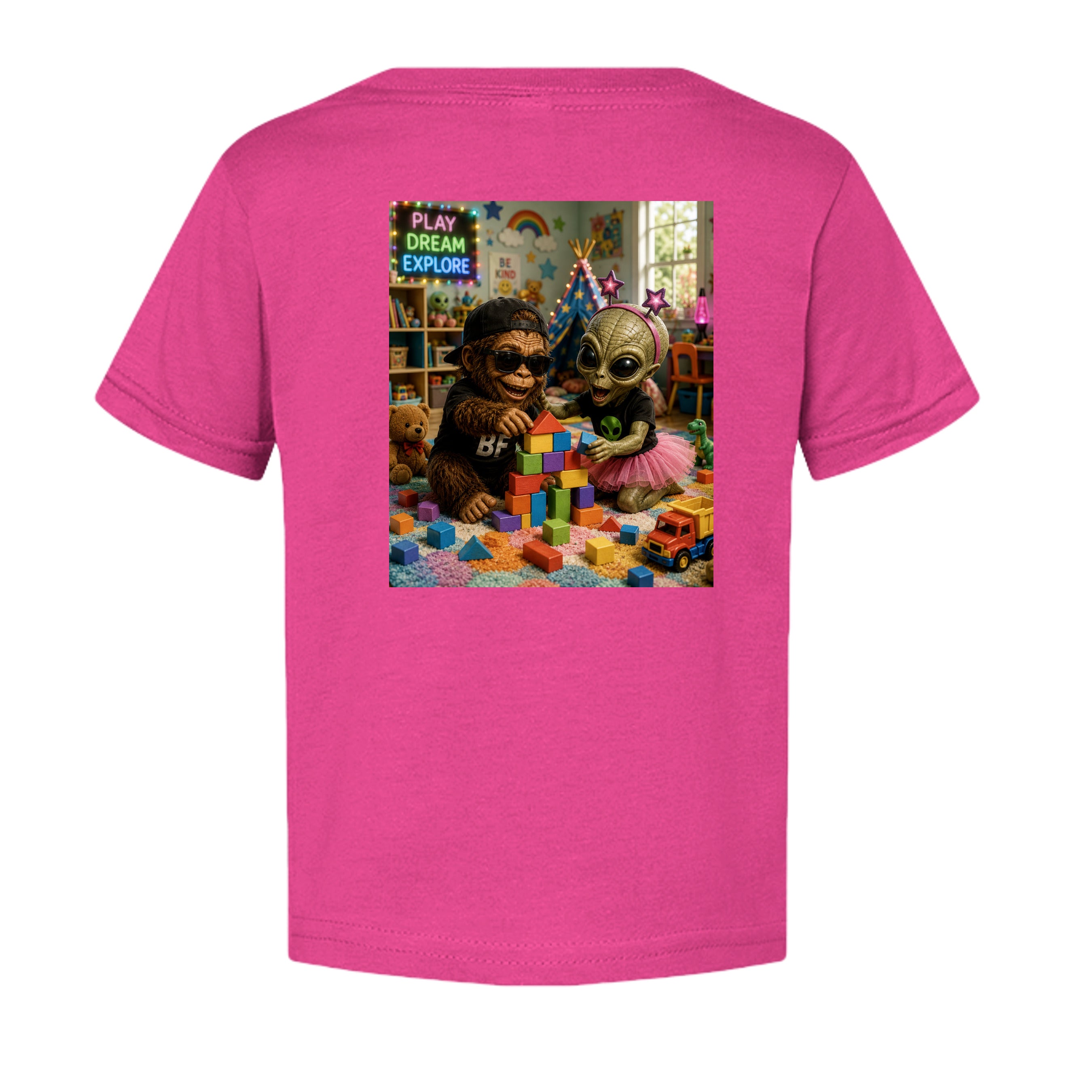 HOT PINK - 3322 - BACK