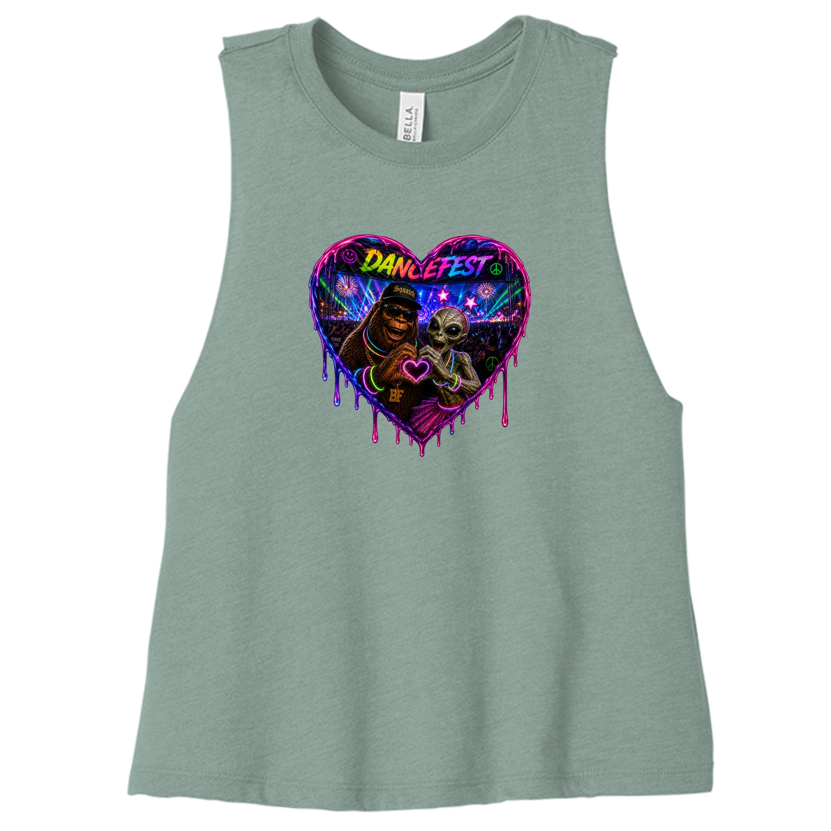 Heather Dusty Blue - 6682 - FRONT