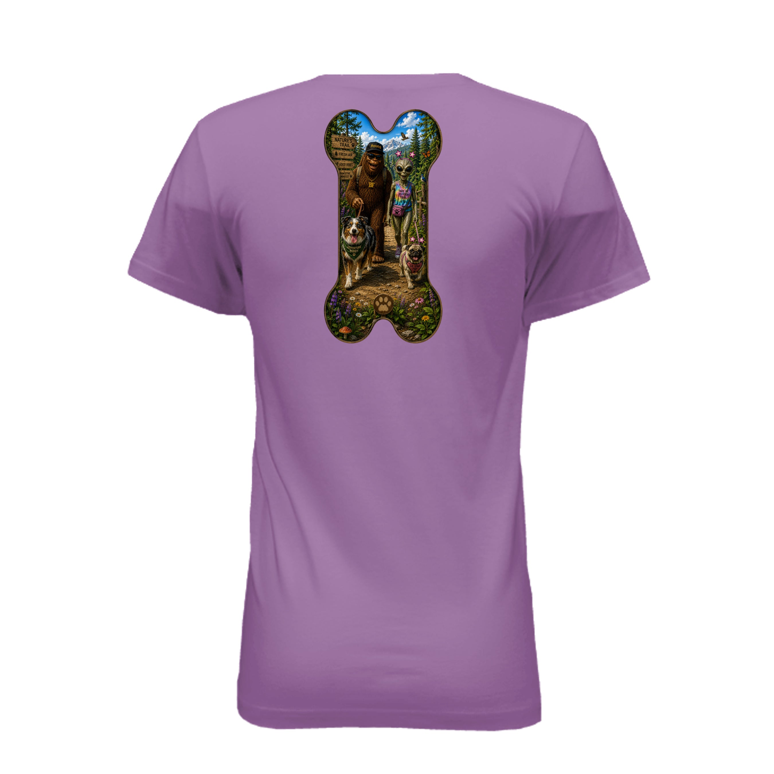 Dark Lavender - B6400 - BACK