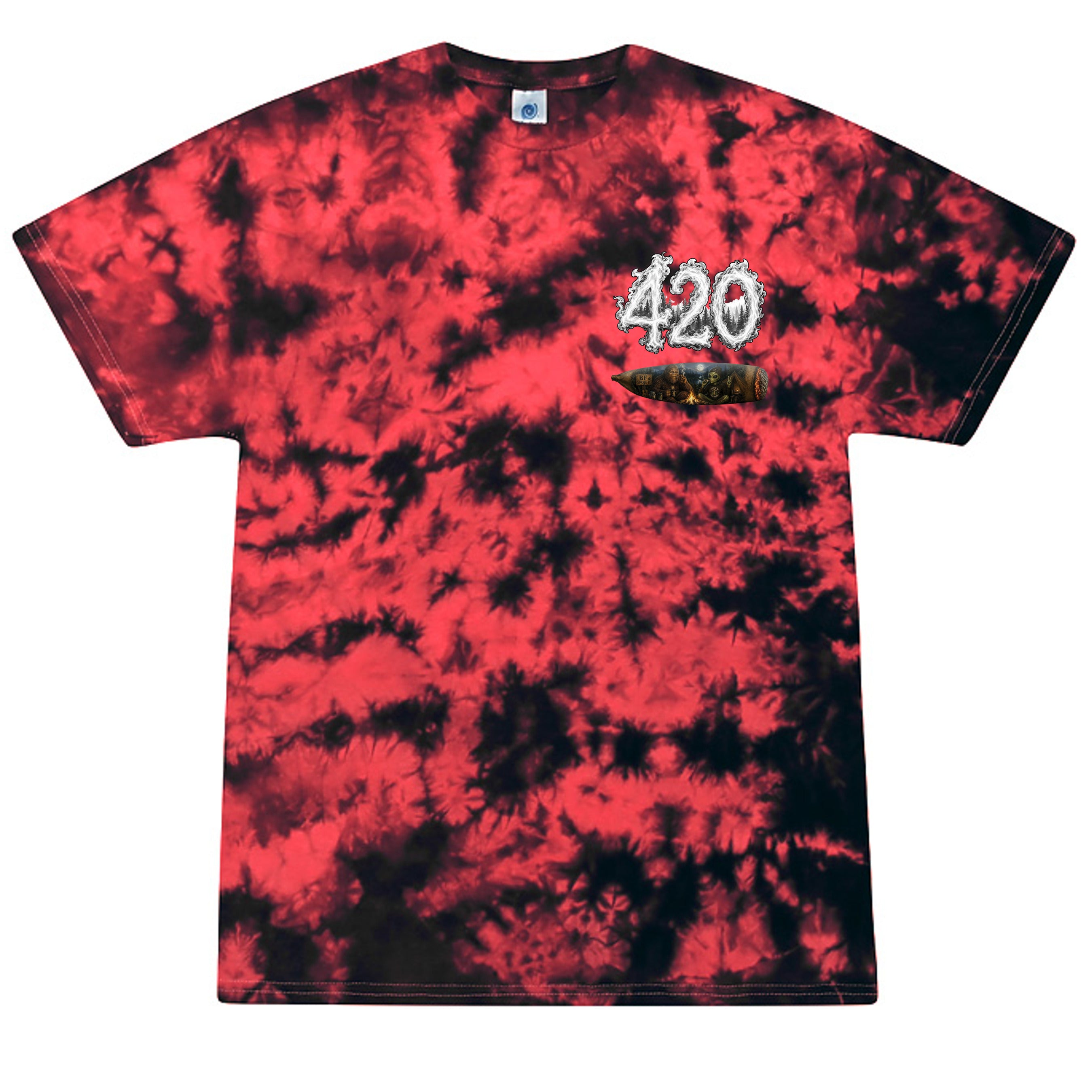 Crystal Red/ Black - 1390 - FRONT