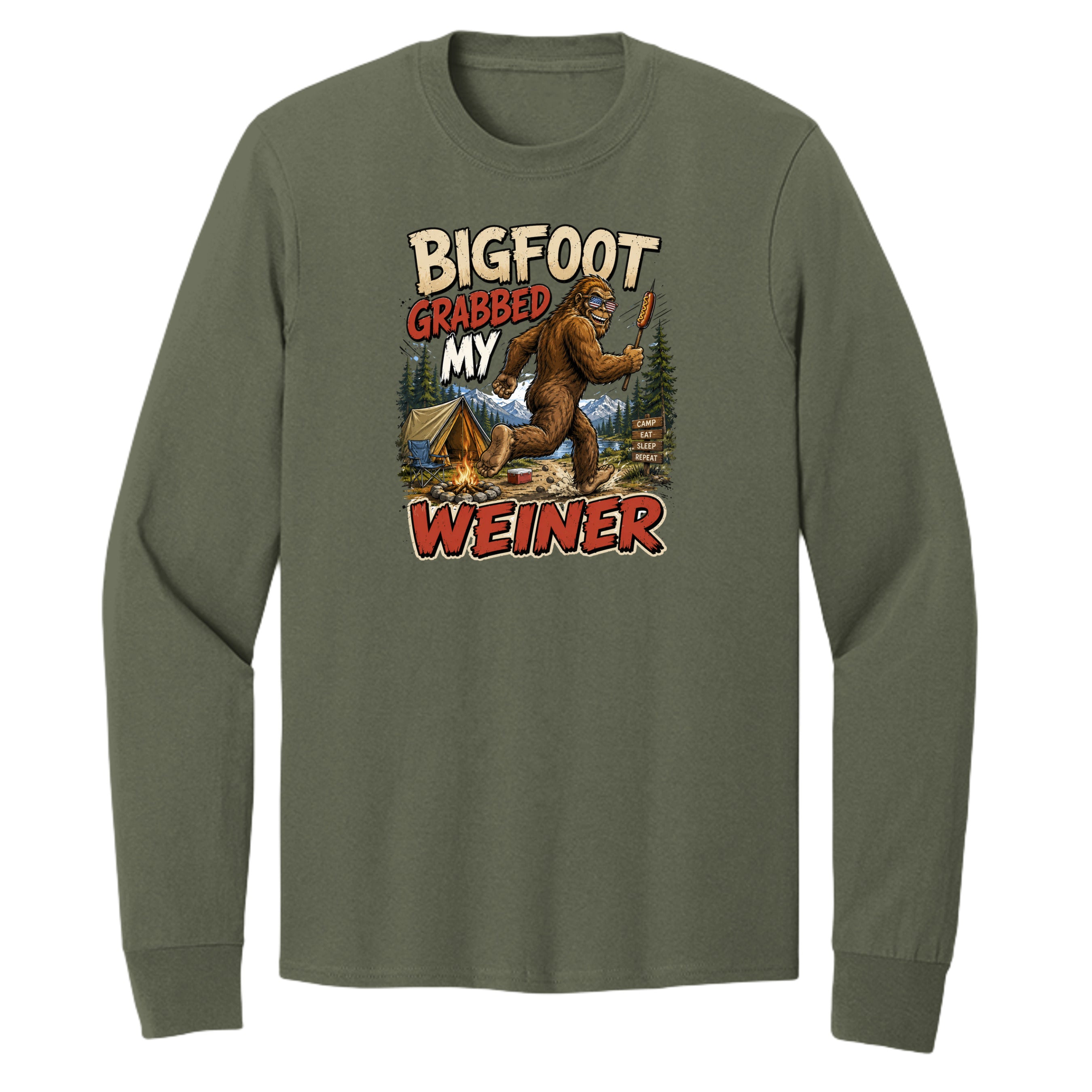 Olive Drab Green - PC54LS - FRONT