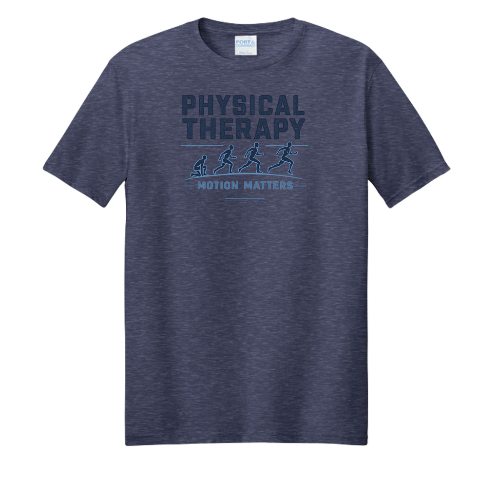 Team Navy Heather - PC455 - FRONT