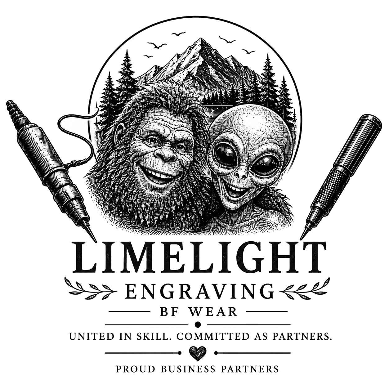 Limelight Engraving x BF Wear